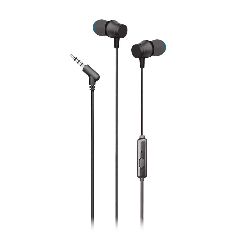 Дротові навушники вкладиші Proove Scape J3 3.5 Mini-Jack чорні (55559)